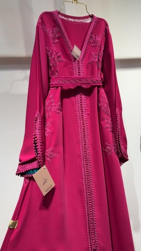 قفطان تطريز مبطن