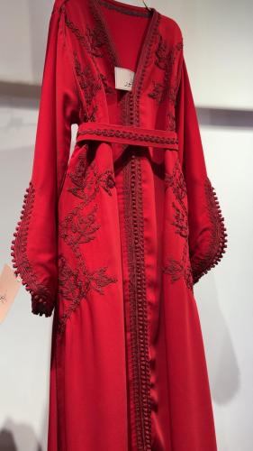 قفطان تطريز مبطن