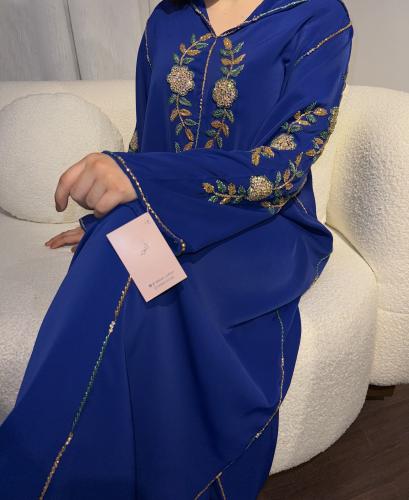 جلابيه شك نيلي