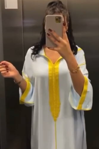 جلابيه التطريز