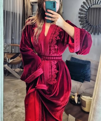 قفطان مخمل #2