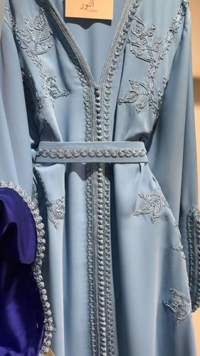 قفطان تطريز مبطن