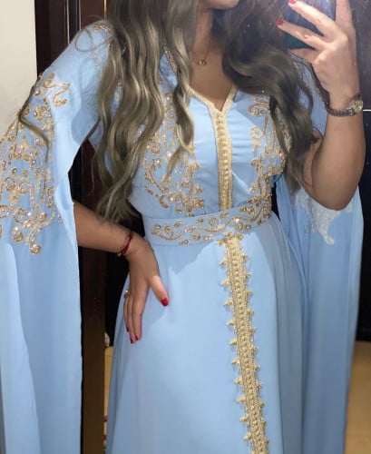 قفطان شك وتطريز