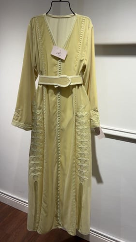 قفطان مخمل تطريز