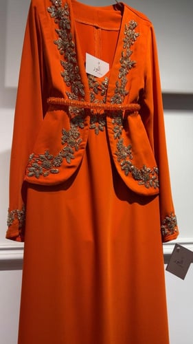 قفطان شك 2 اورنج