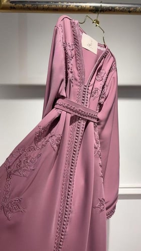 قفطان تطريز مبطن