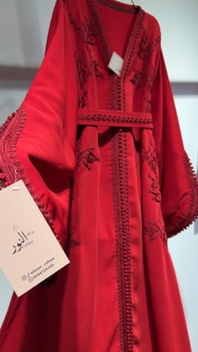 قفطان تطريز مبطن