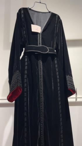 قفطان مخمل تطريز