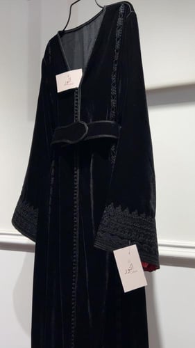 قفطان مخمل تطريز