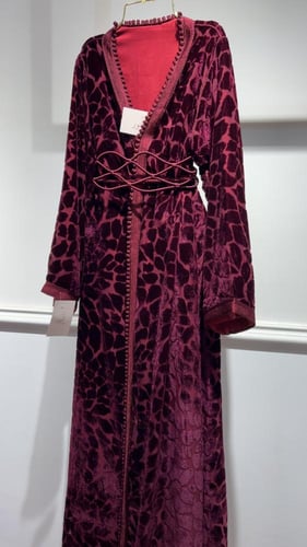 قفطان مخمل 5