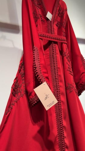 قفطان تطريز مبطن