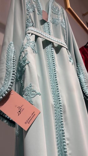 قفطان تطريز مبطن