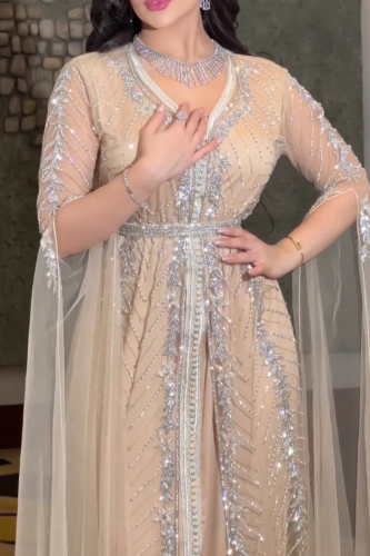 قفطان اكمام طويله