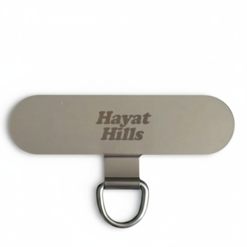 Phone strap holder Silver