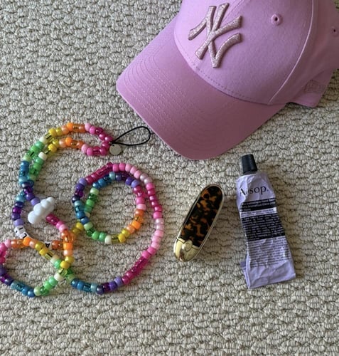 Candy crush long strap (بالإسم)