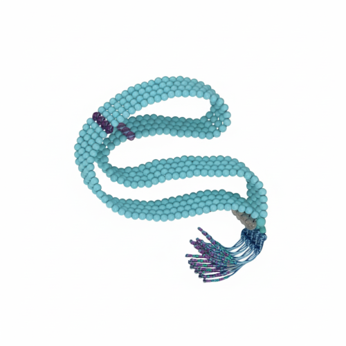 Baby blue purple Sabha