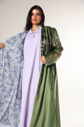 فستان ابها الفن موف