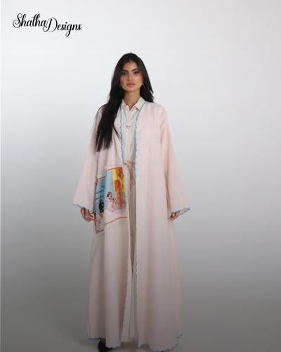 عباية طوق الورد