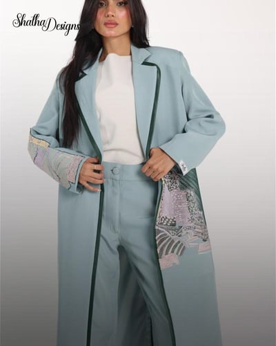 عباية رجال ألمع