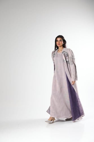 فستان أبها الفن ( لينن )