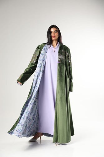 فستان ابها الفن موف