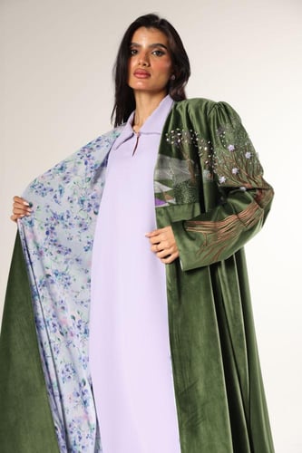 فستان ابها الفن موف