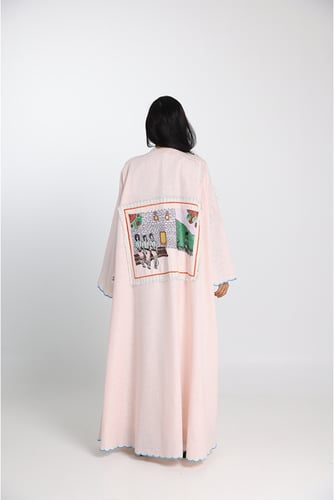 عباية طوق الورد