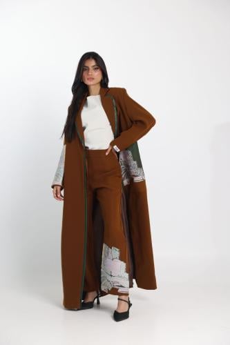 بنطلون رجال المع كريب جملي