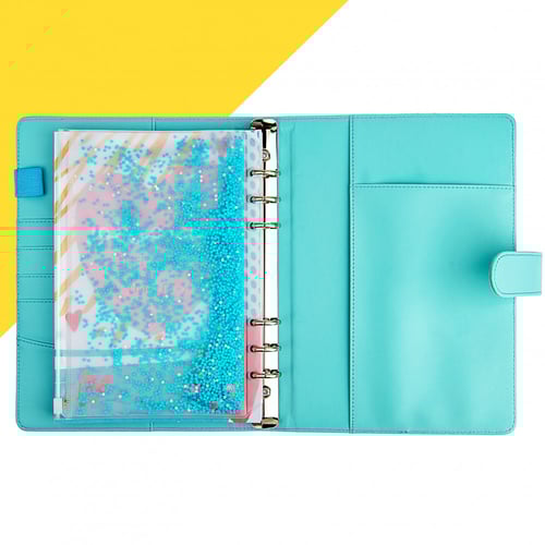 جيب مملوء باشكال مختلفة من القليتر السماوي A5