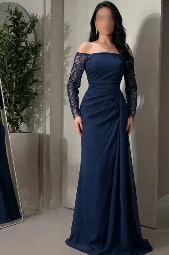 Tamani navy blue dress