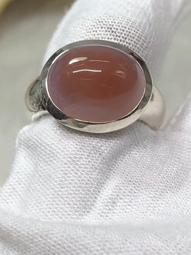 خاتم فضه gm02 بحجر العقيق اليماني صياغه بحرينيه مل...