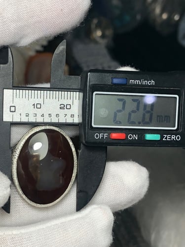 خاتم فضه بحجر العقيق اليماني صياغه بحرينيه (غلام)