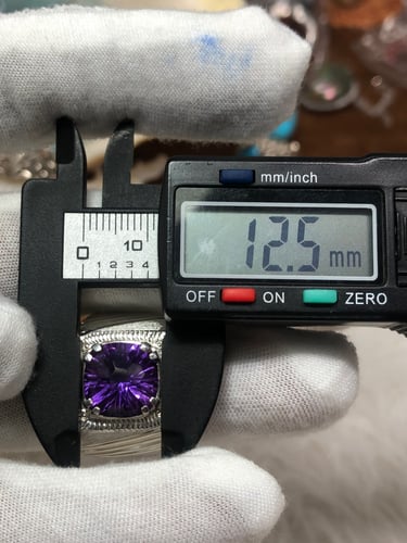 خاتم فضه بحجر الجميشت صياغه حماده vip