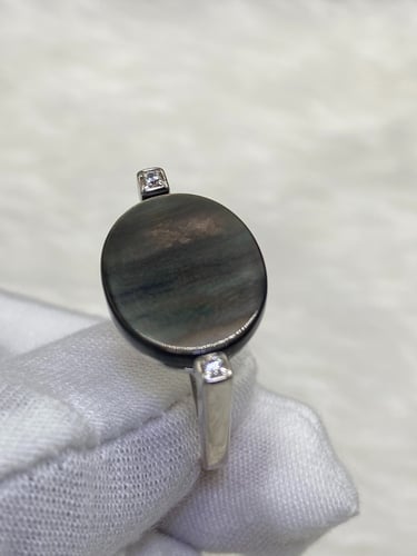 خاتم فضه موديل ايطالي