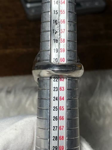 خاتم فضه بحجر العقيق اليماني صياغه احمد الدمام b13