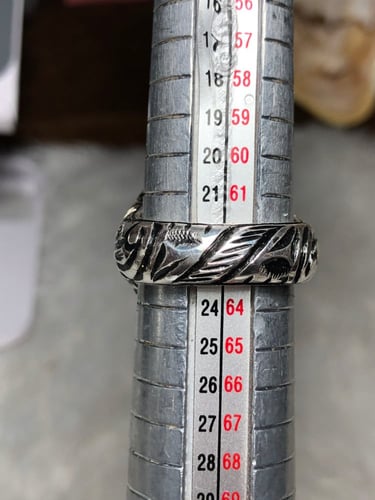 خاتم فضه بحجر العقيق اليماني صياغه بحرينيه برتاش (...