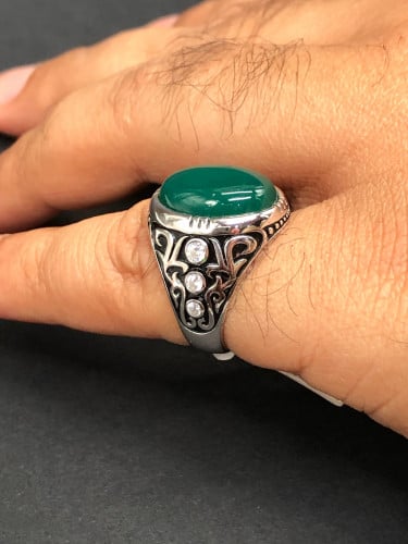 خاتم الفضه العصري عيار 925