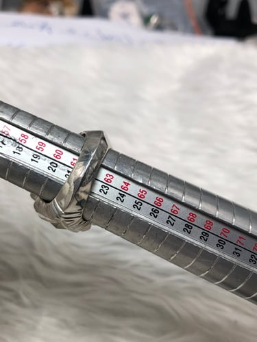 خاتم فضه بحجر السليماني صياغه بحرينيه (حماده vip)