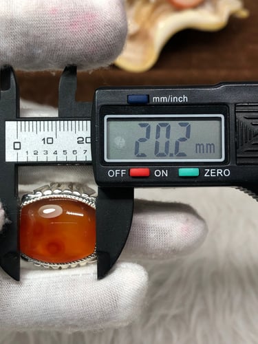 خاتم فضه بحجر العقيق اليماني صياغه حماده vip