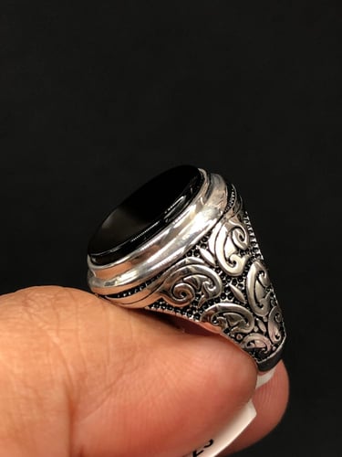 خاتم فضه عصري عيار 925