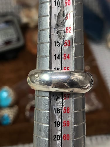 خاتم فضه gm02 بحجر العقيق اليماني صياغه بحرينيه مل...