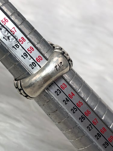 خاتم فضه بحجر الفيروز النيشابوري صياغه جراح