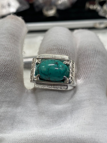 خاتم فضه فيروز نشابوري بصياغه حماده vip