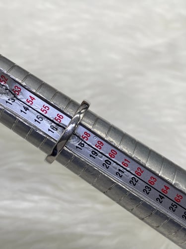 خاتم فضه موديل ايطالي