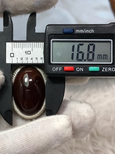 خاتم فضه بحجر العقيق اليماني صياغه بحرينيه (غلام)