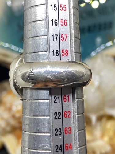 خاتم الفضة بحجر عقيق سليماني هندي بصياغة غلام المل...