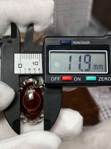 خاتم فضه بحجر سليماني هندي صياغه حماده vip