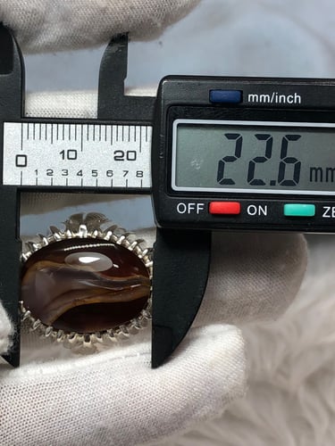 خاتم فضه بحجر العقيق اليماني صياغه بحرينيه حماده v...