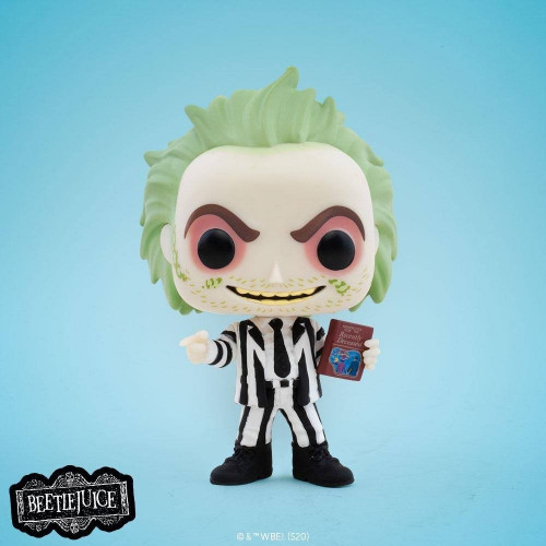 Funko POP Movies: Beetlejuice w/HandBook of Recent...