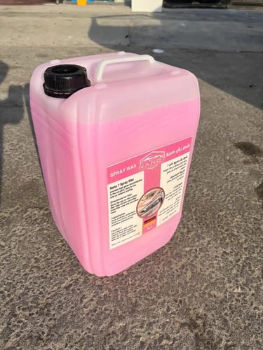 ملمع واكس بعد الغسيل وردي نانو سفن - 20 لتر